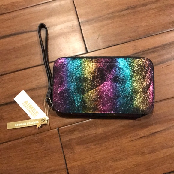 NWT- 🌈 Aimee Kestenberg wristlet